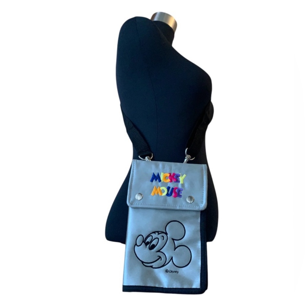 Vintage Limited Edition 90s Disney Mickey Mouse Shoulder Bag Zipper & Straps